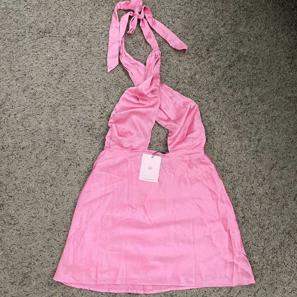 Hello Molly twist-front dress